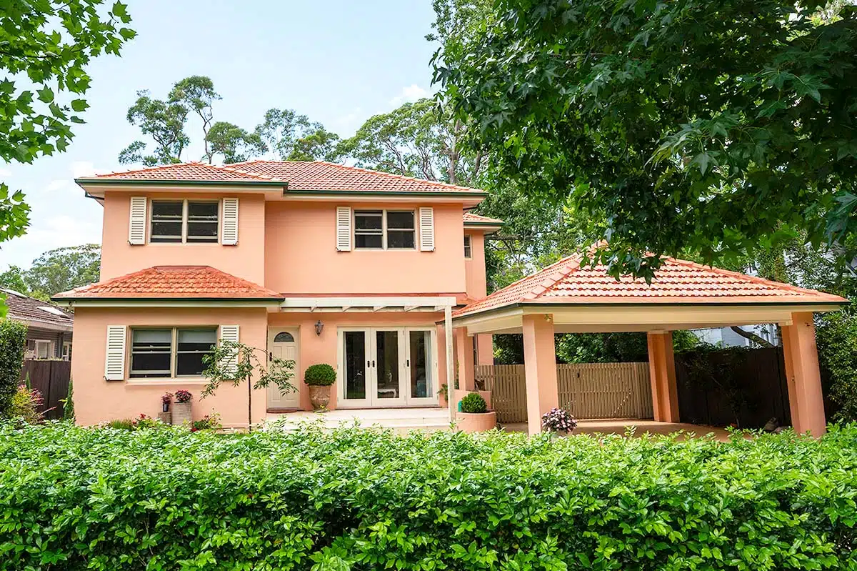 Front View of a Home Addition in Sydney Suburb of South Turramurra