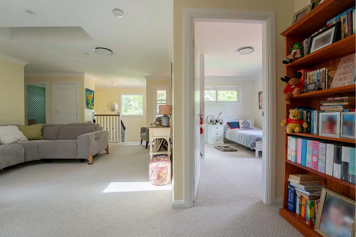 Upper Level of a Home Addition in Sydney Suburb of South Turramurra