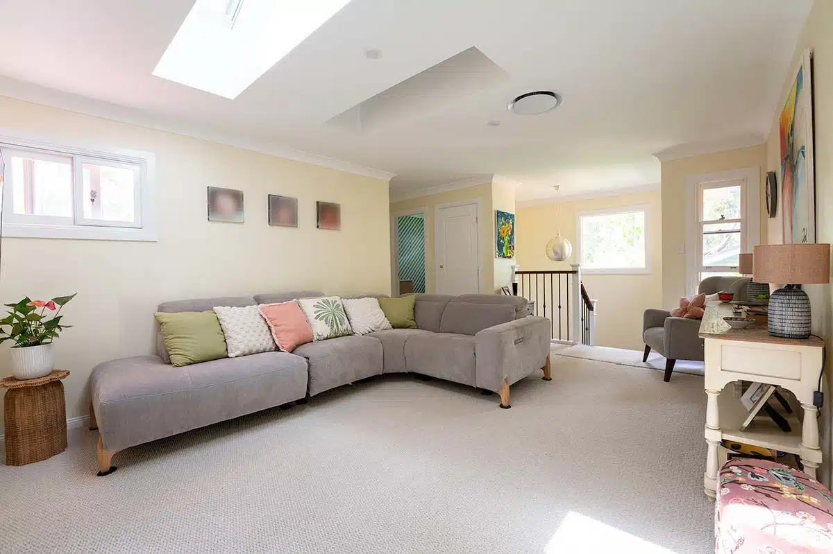 New Rumpus Room in a Home Addition in Sydney Suburb of South Turramurra