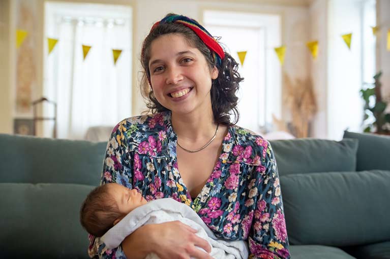 Mum and Baby at Home